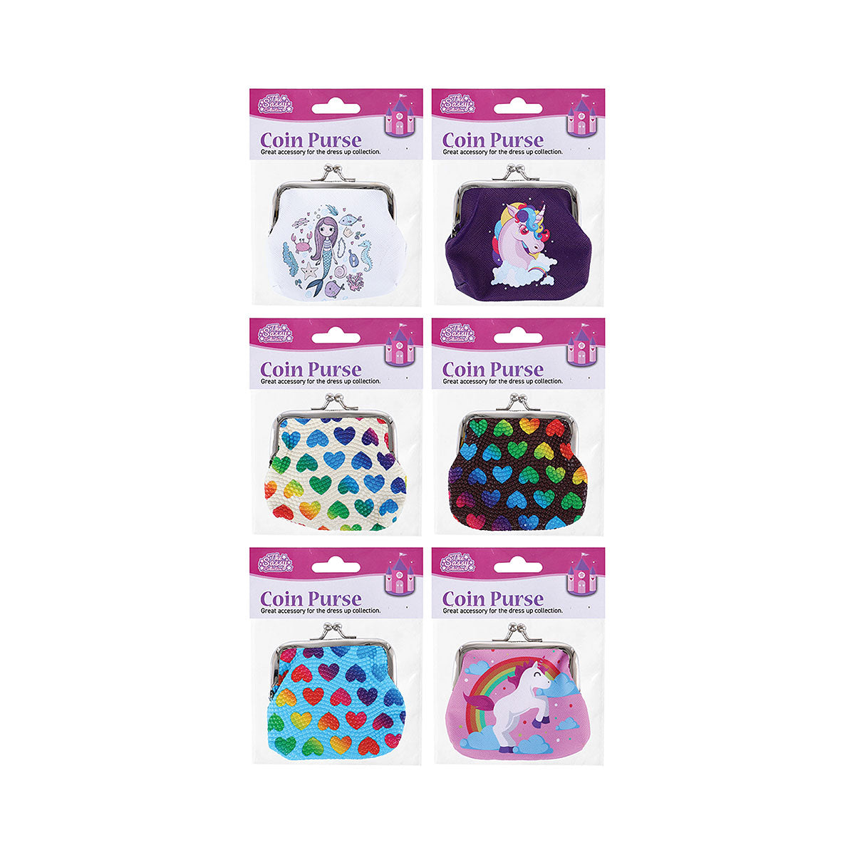 Coin Purse Kiss Lock Buckle Assorted