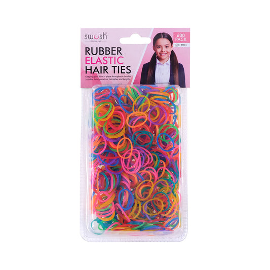 Hair Elastic Mixed Colour 600pce