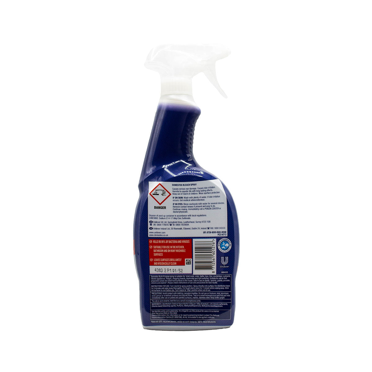 Domestos Multipurpose Bleach Spray 700mL