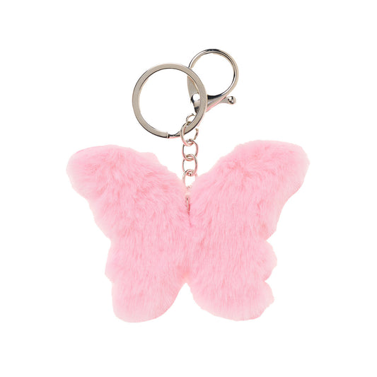 Bag Charm Plush Butterfly