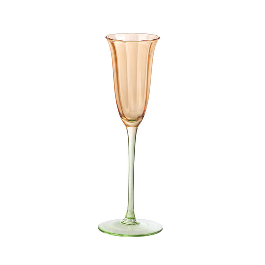 Flower Champagne Glass