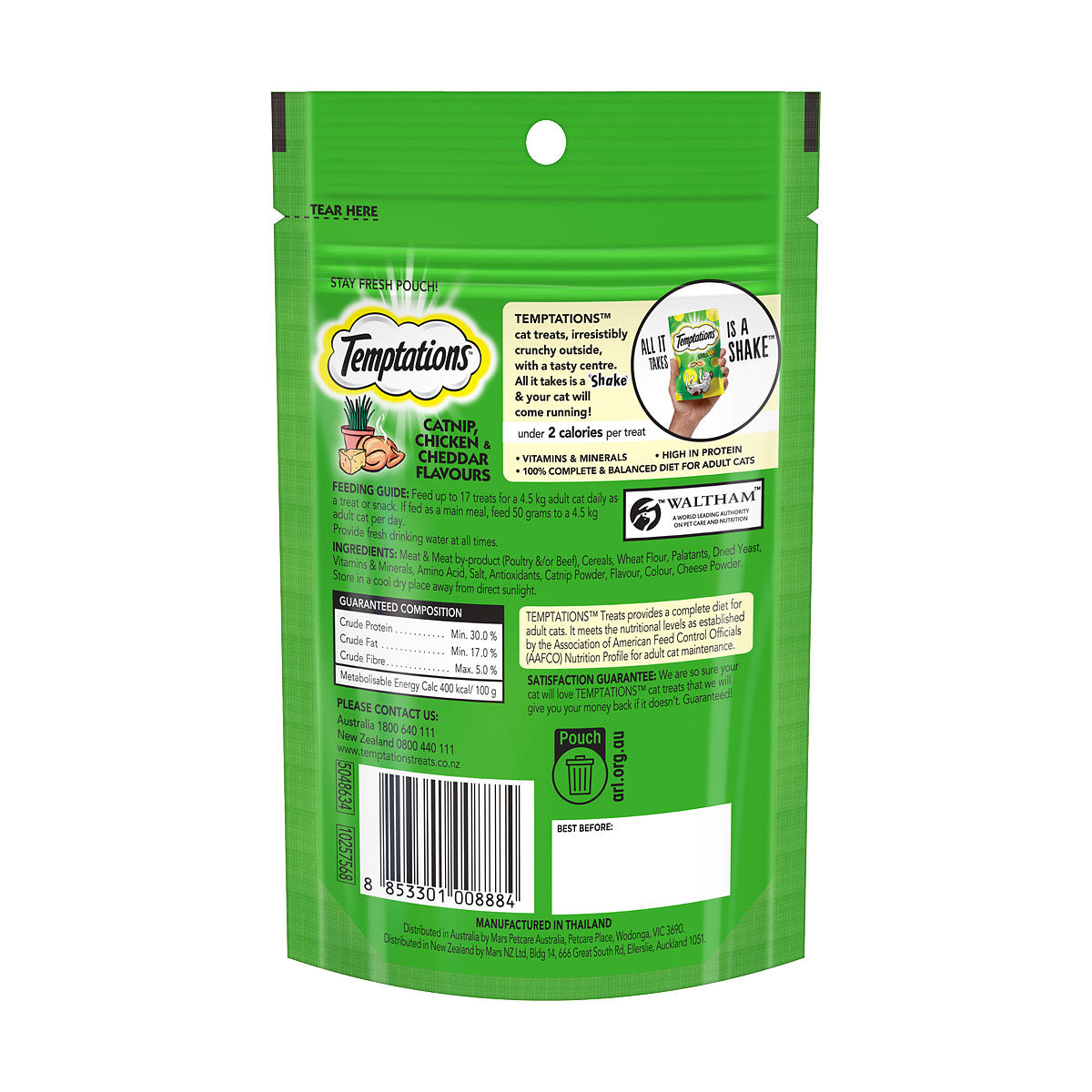 Temptations Mixups Treats For Cats 85g