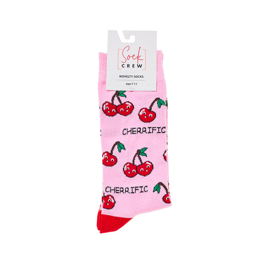 Novelty Cherrific Sock