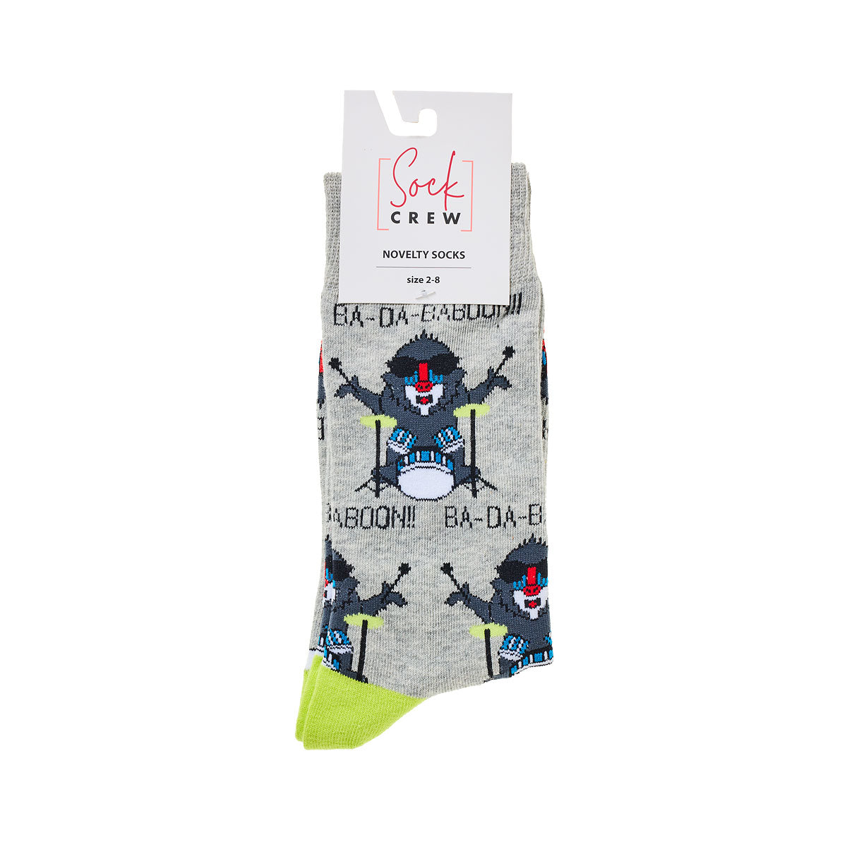 Novelty Badababoon Sock