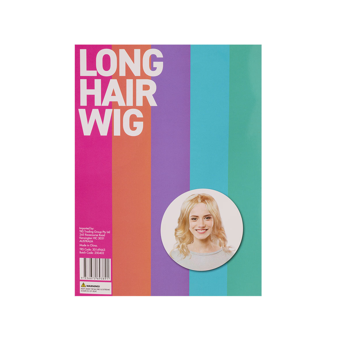 Costume Wig Long Hair Assorted