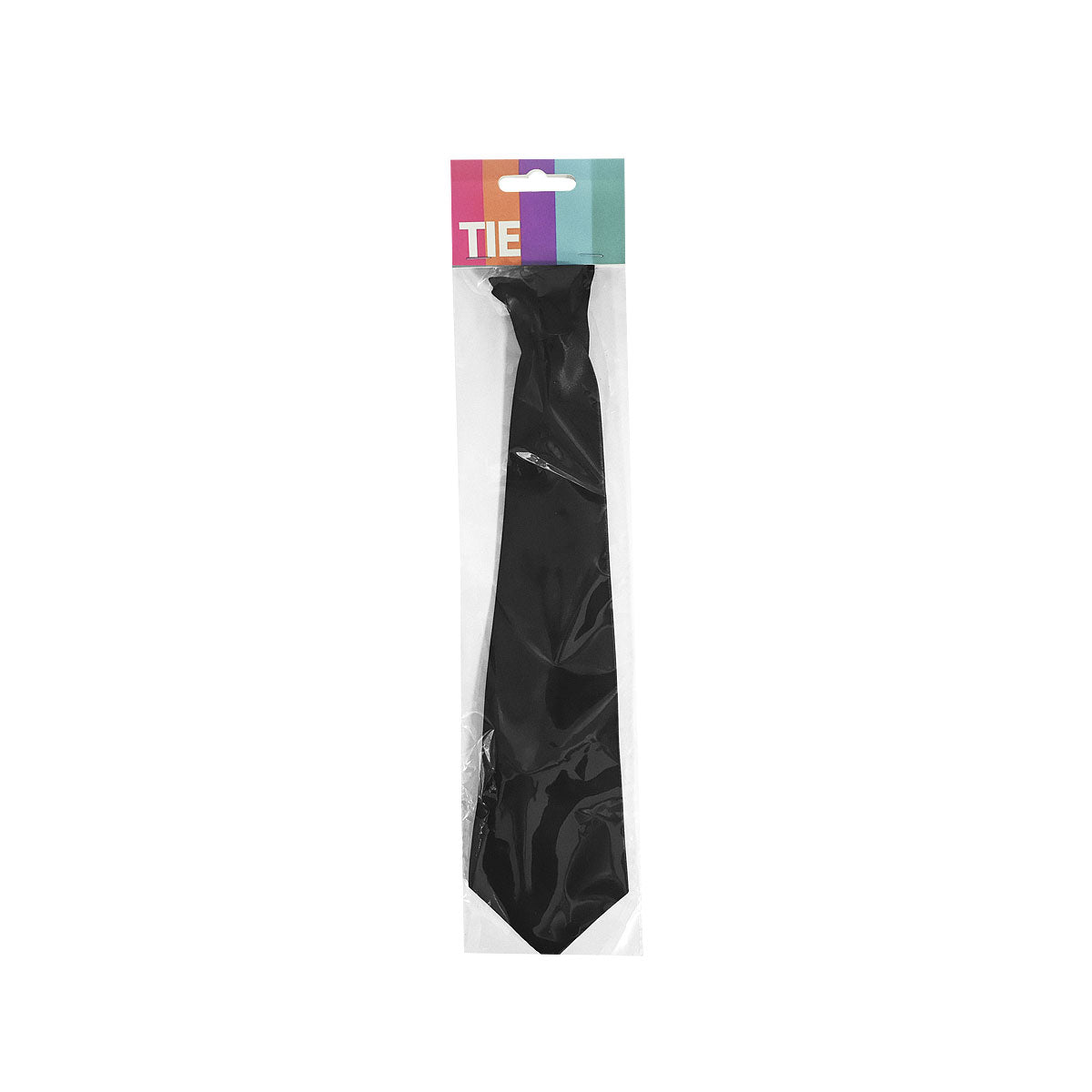 Costume Long Tie Black