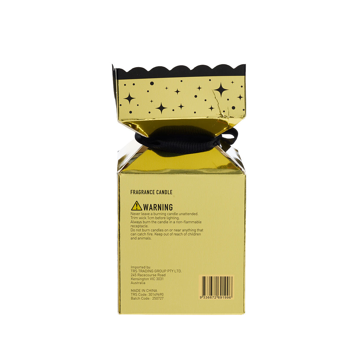 Christmas Luxe Bon Bon Candle Gold/Silver