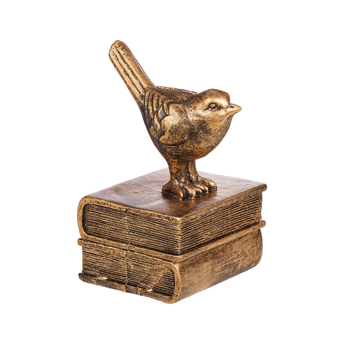 Bird Book Stack Ornament