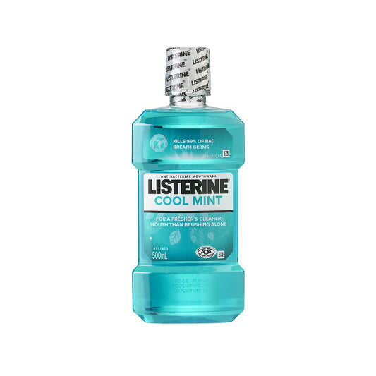 Listerine Antibacterial Mouthwash Cool Mint 500mL