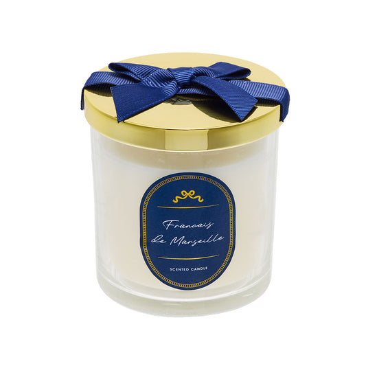 Riviera Candle with Bow Assorted