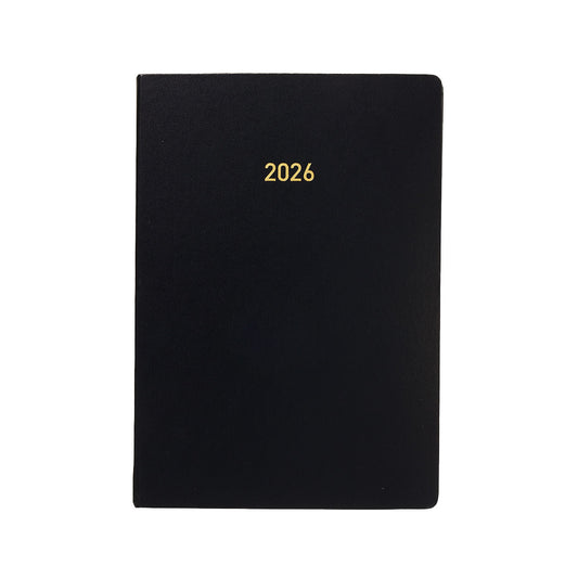 2026 A4 Diary Week-To-View Black