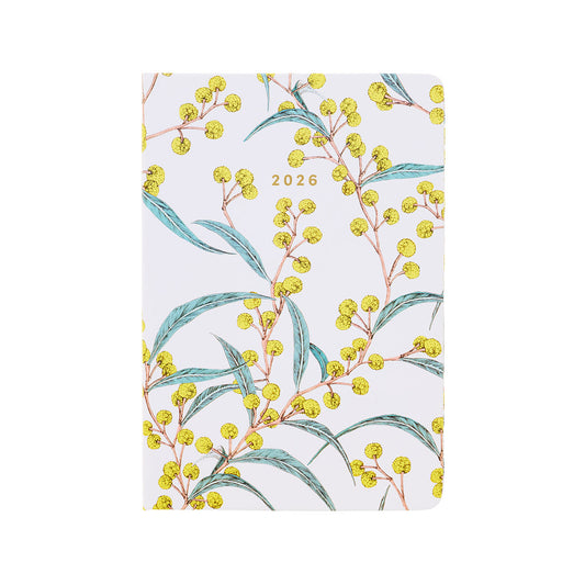 2026 A5 Diary Week-To-View Wattle
