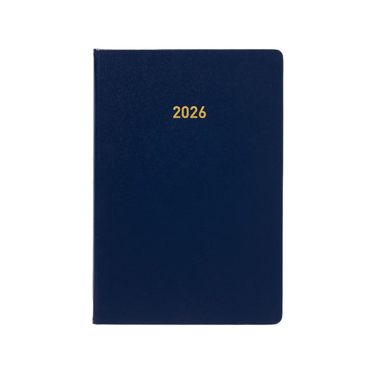 2026 A5 PVC Diary Week-To-View Navy