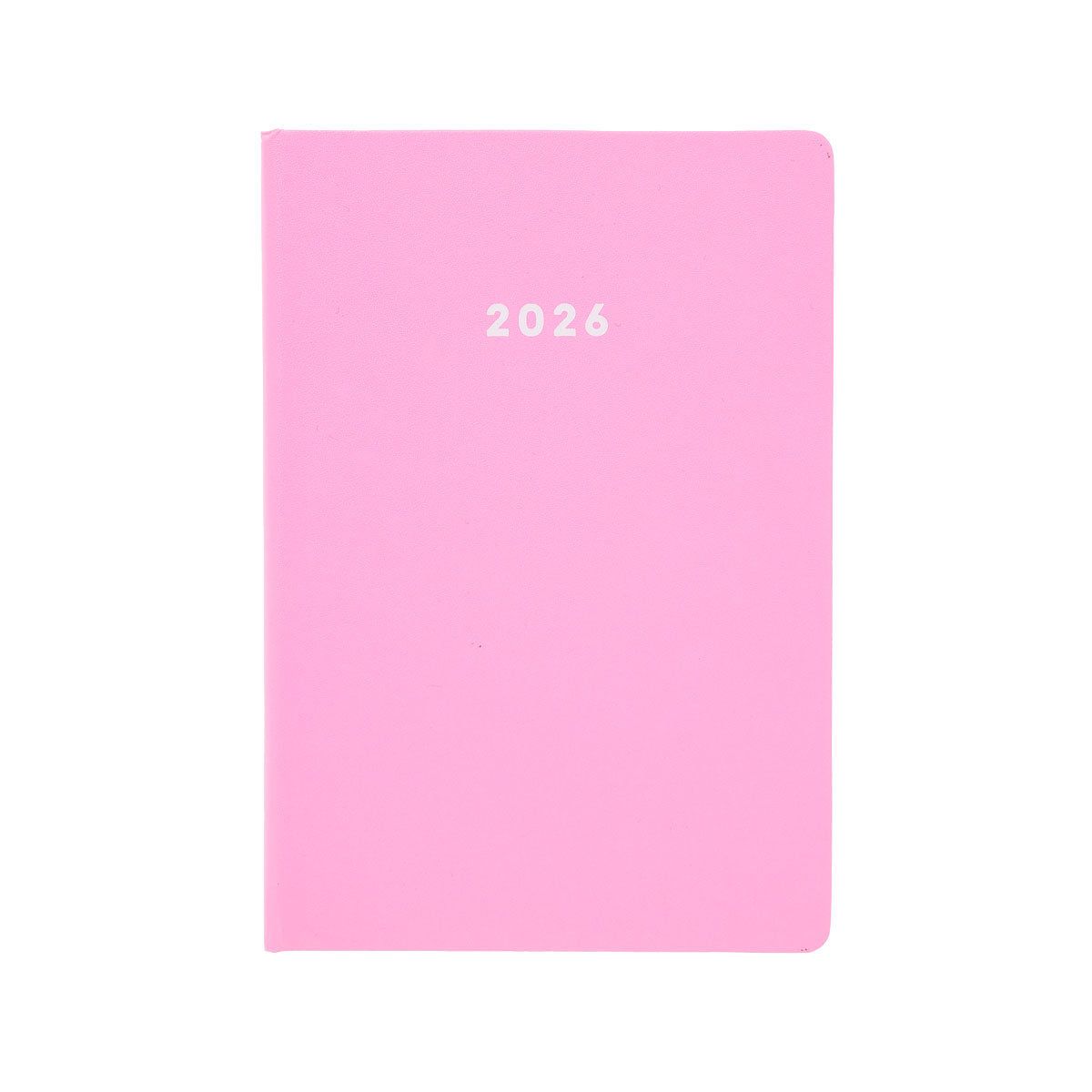 2026 A5 PVC Diary Week-To-View Pink