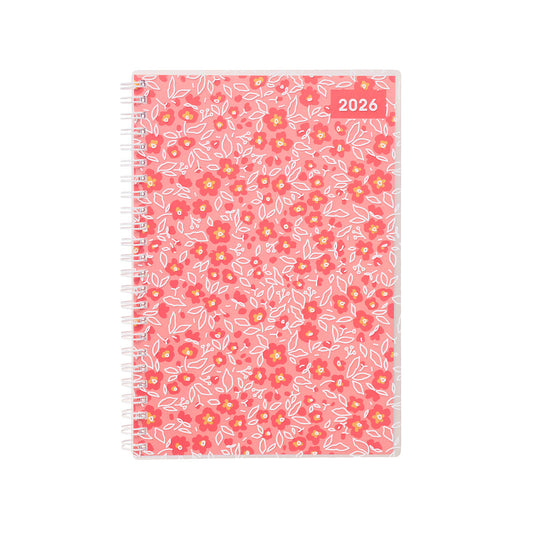 2026 A5 Diary Week-To-View PP Cover Forget Me Not