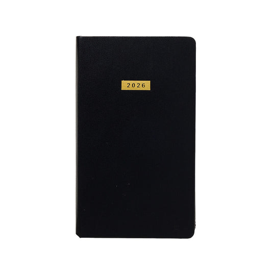 2026 Octavo Diary Day-To-View Black