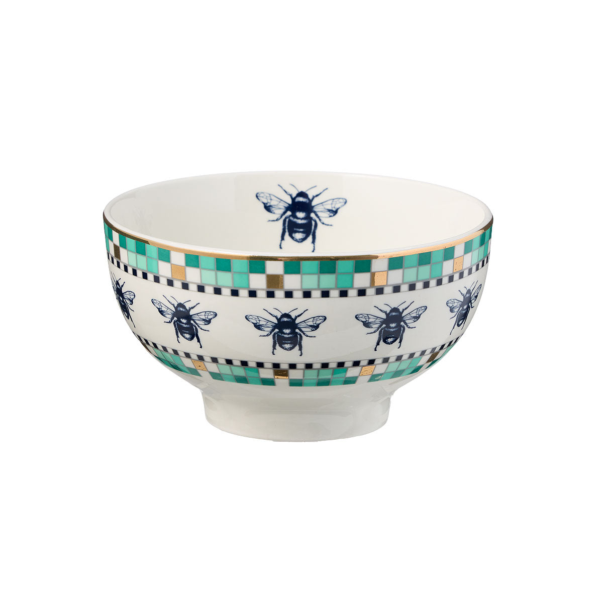 Abeilles Bleues Cereal Bowl 14cm