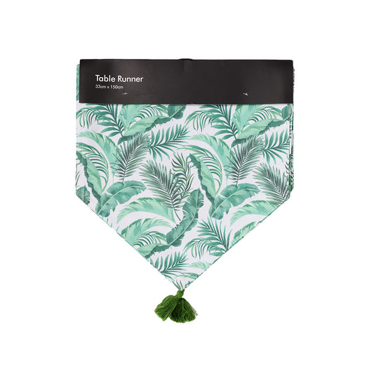 Palm Printed Runner 33x50cm