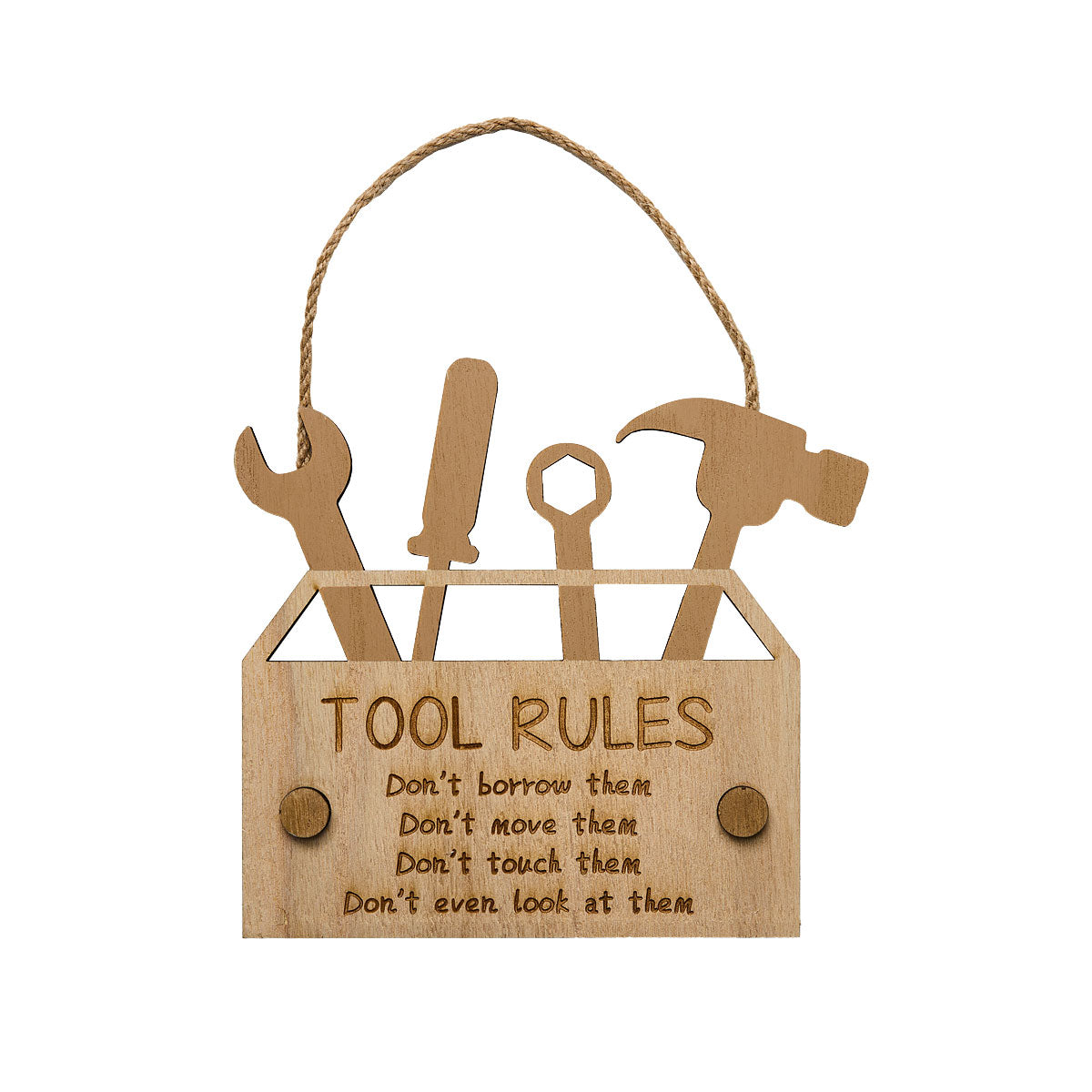 Hanging Plaque Rules Tool/Cave