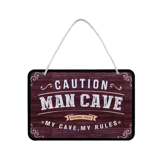 Hanging Tin Plaque Cave/Drink