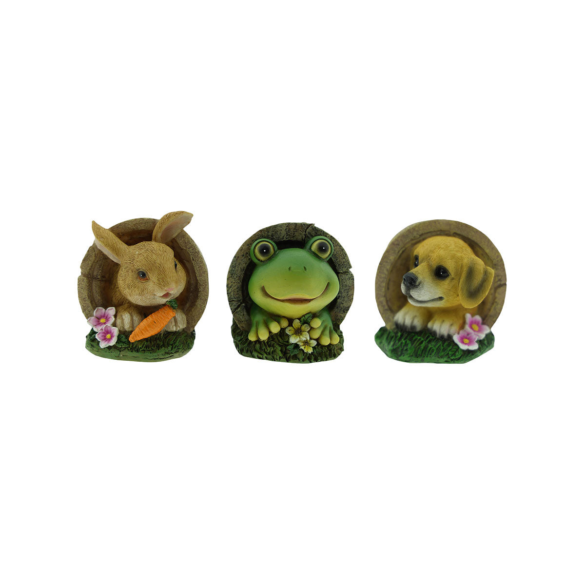 Resin Décor Dog/Cat/Frog