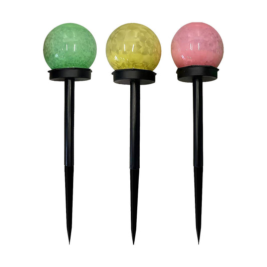 Solar Globe Light Colourful 10cm