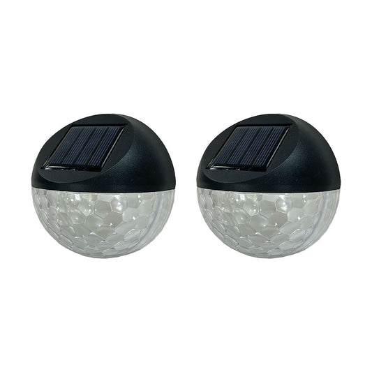 Solar Fence/Wall/Railing Lights 2pk