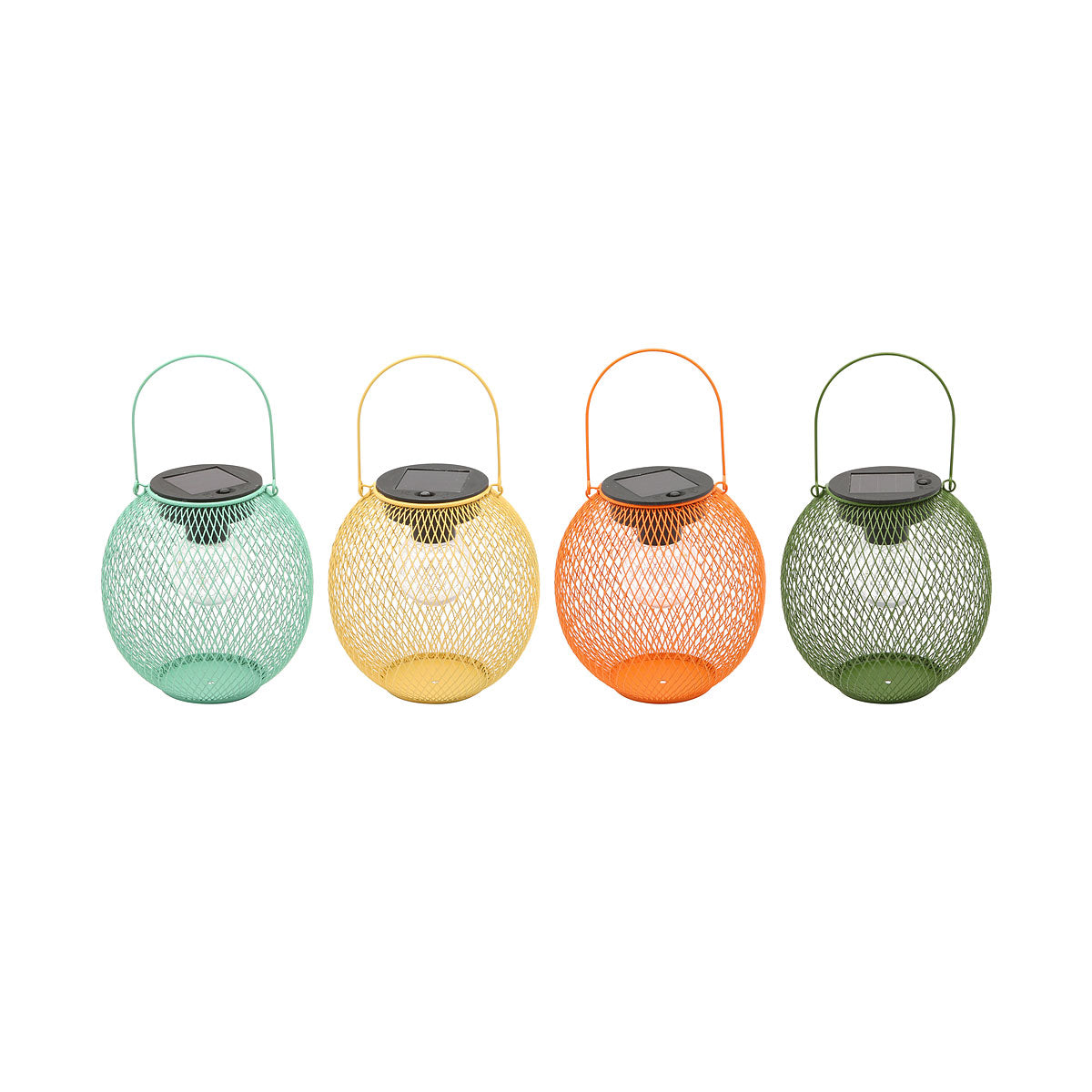 Solar Colourful Table Lantern Assorted