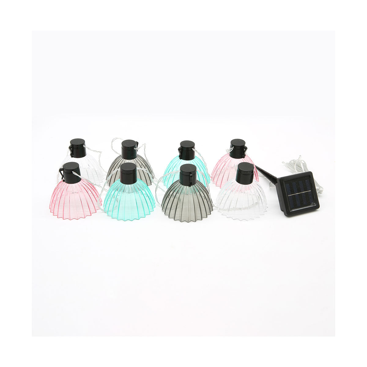 Solar Floral String Light 5.1x 8pk