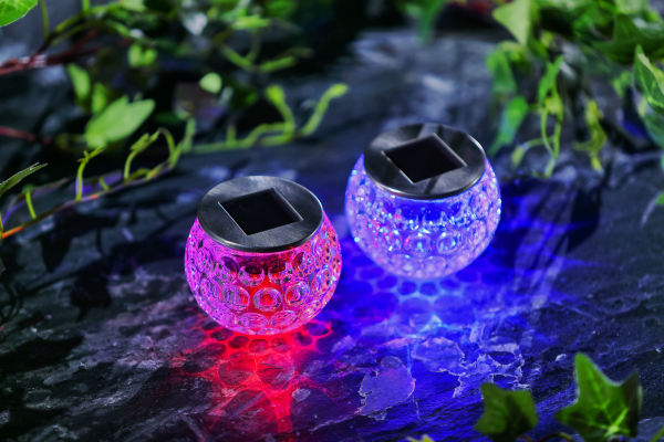 Solar Mini Glass Table Jar Assorted