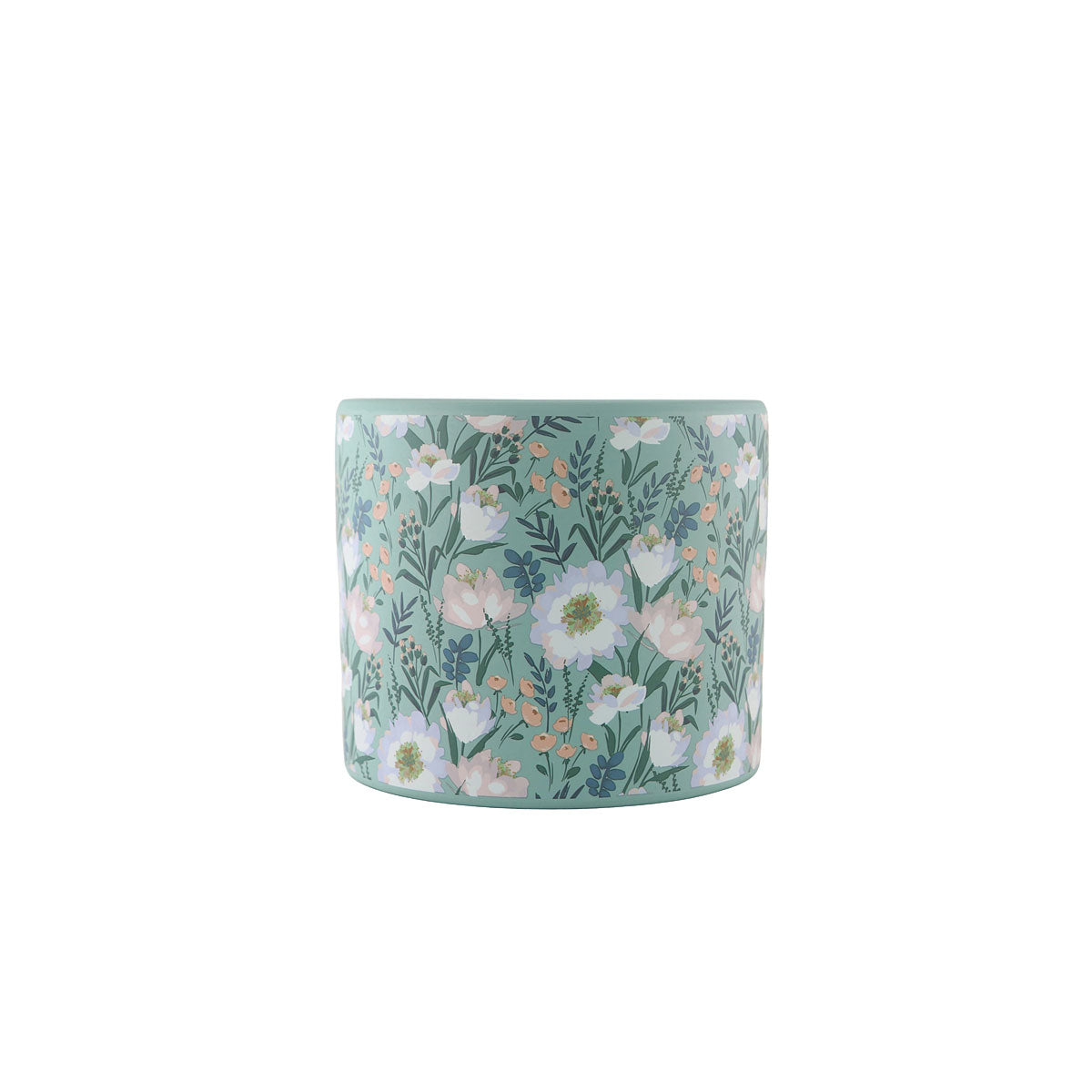 Flower Design Pot D14xH12cm