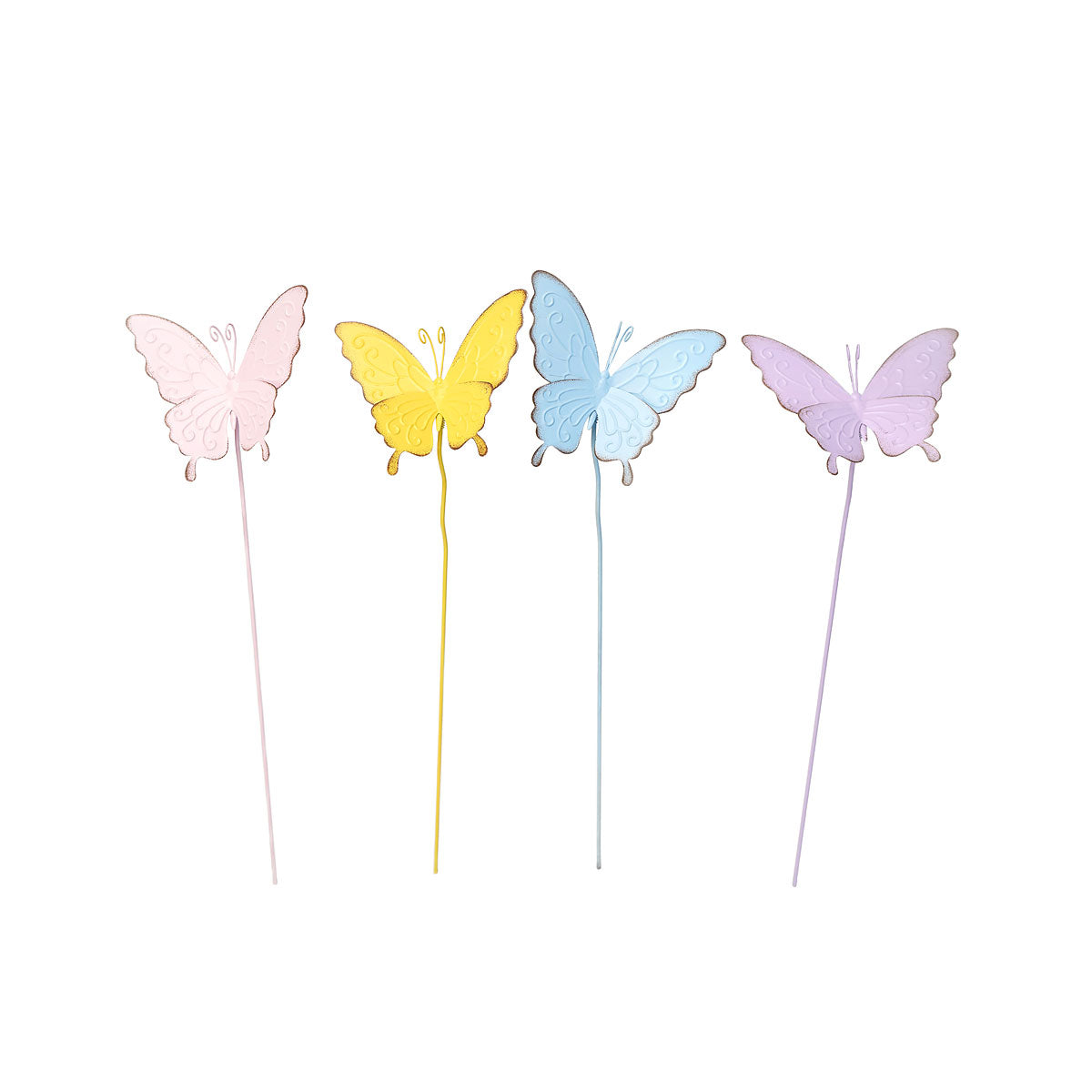 Butterfly Stake Metal Assorted Medium