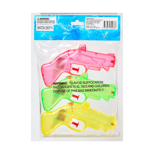 Water Pistols 3pk
