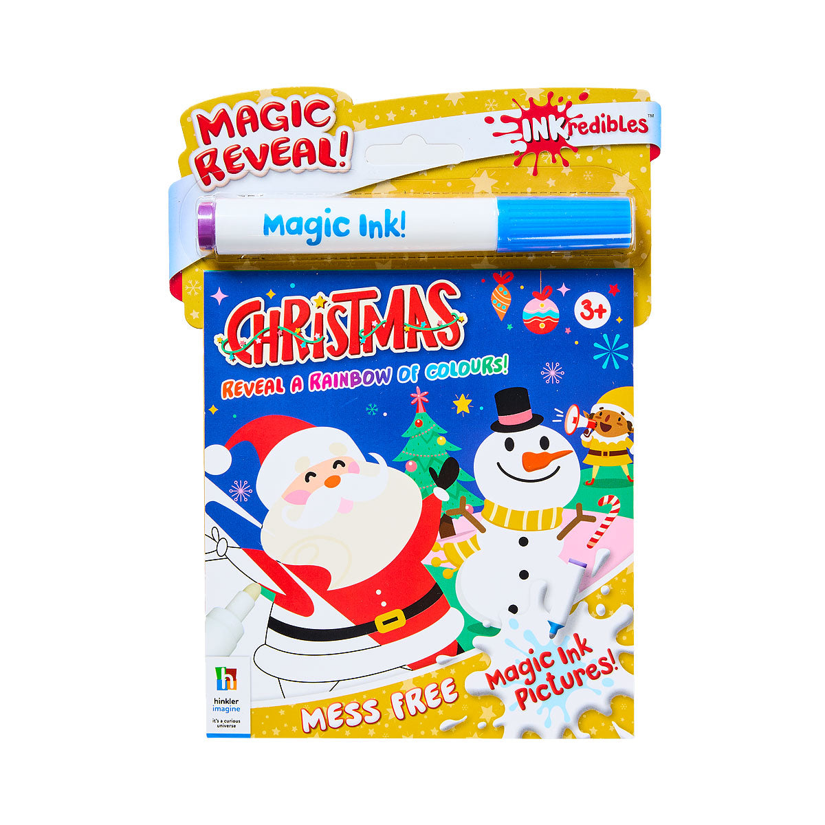 Christmas Inkredibles Magic Ink Happy Christmas