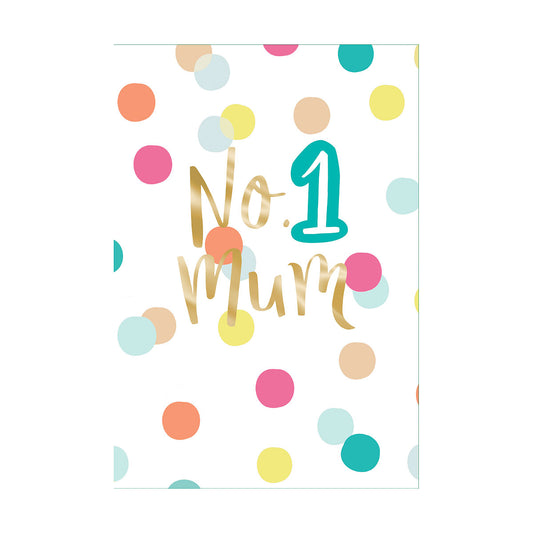 Mother's Day Card No 1 Mum
