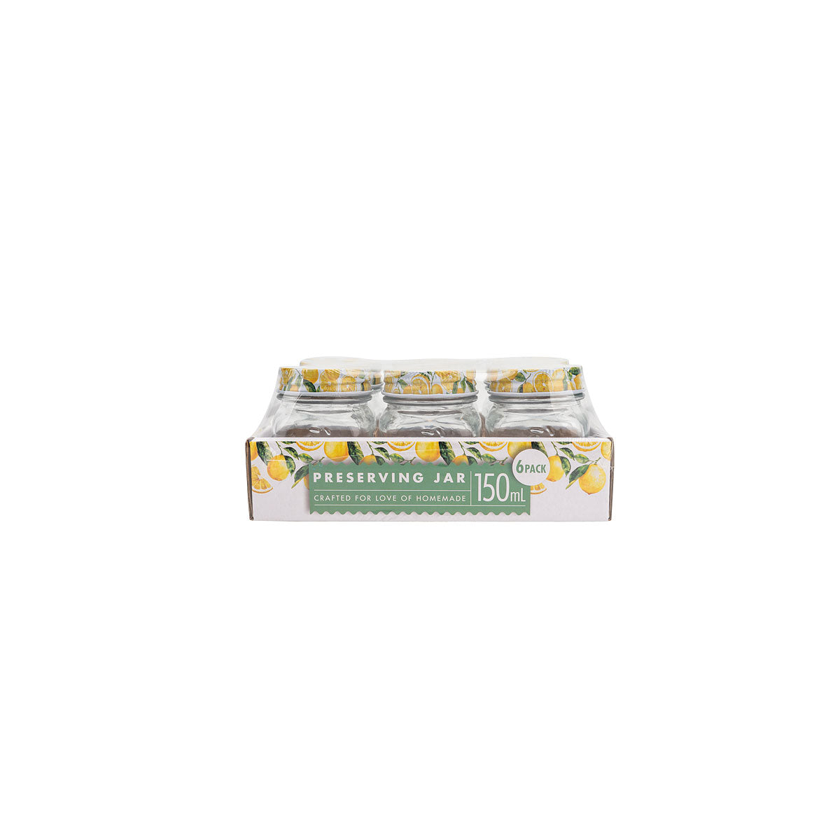 Printed Preserving Jar 150mL 6pk