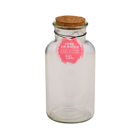 Cork Top Bottle 550mL