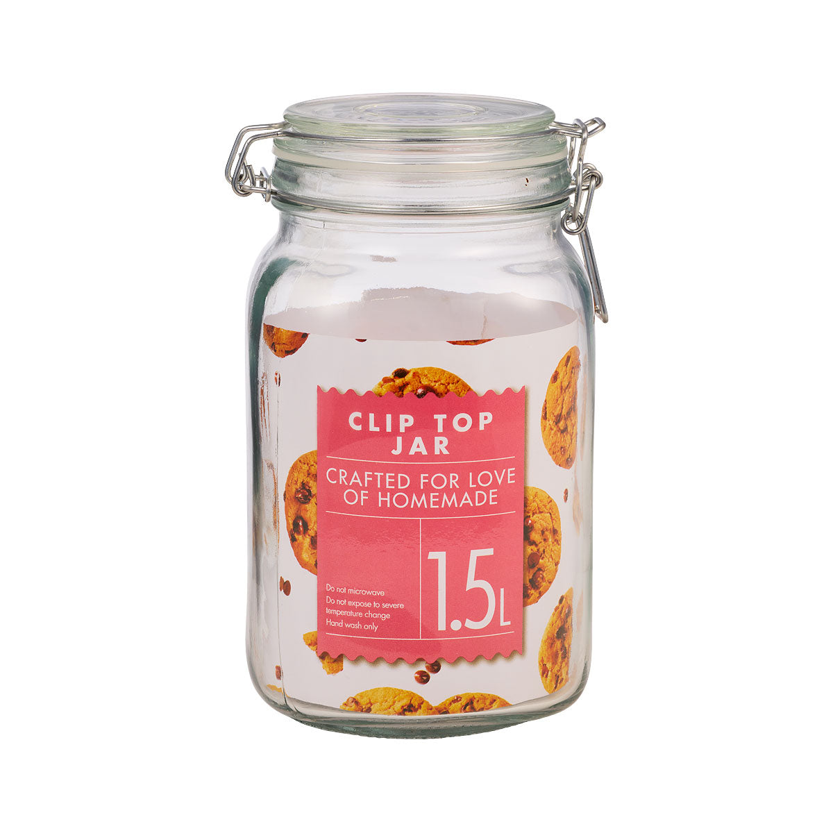 Square Clip Top Jar 1.5L