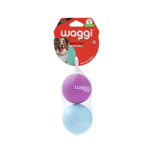 Waggi Fetch Ball 2pk