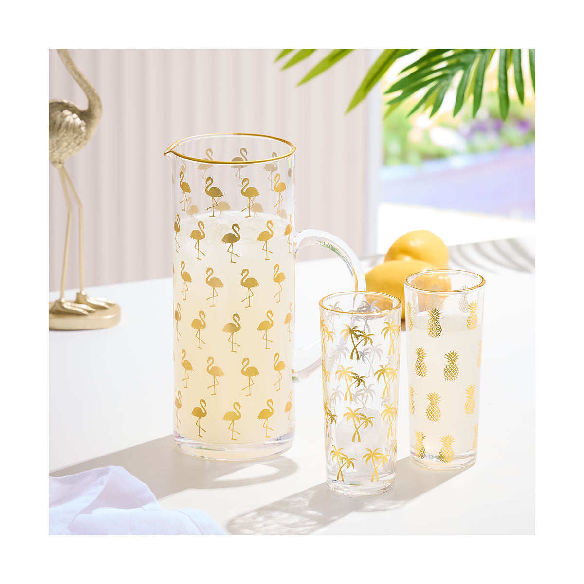 Miami Gold Tumbler Assorted