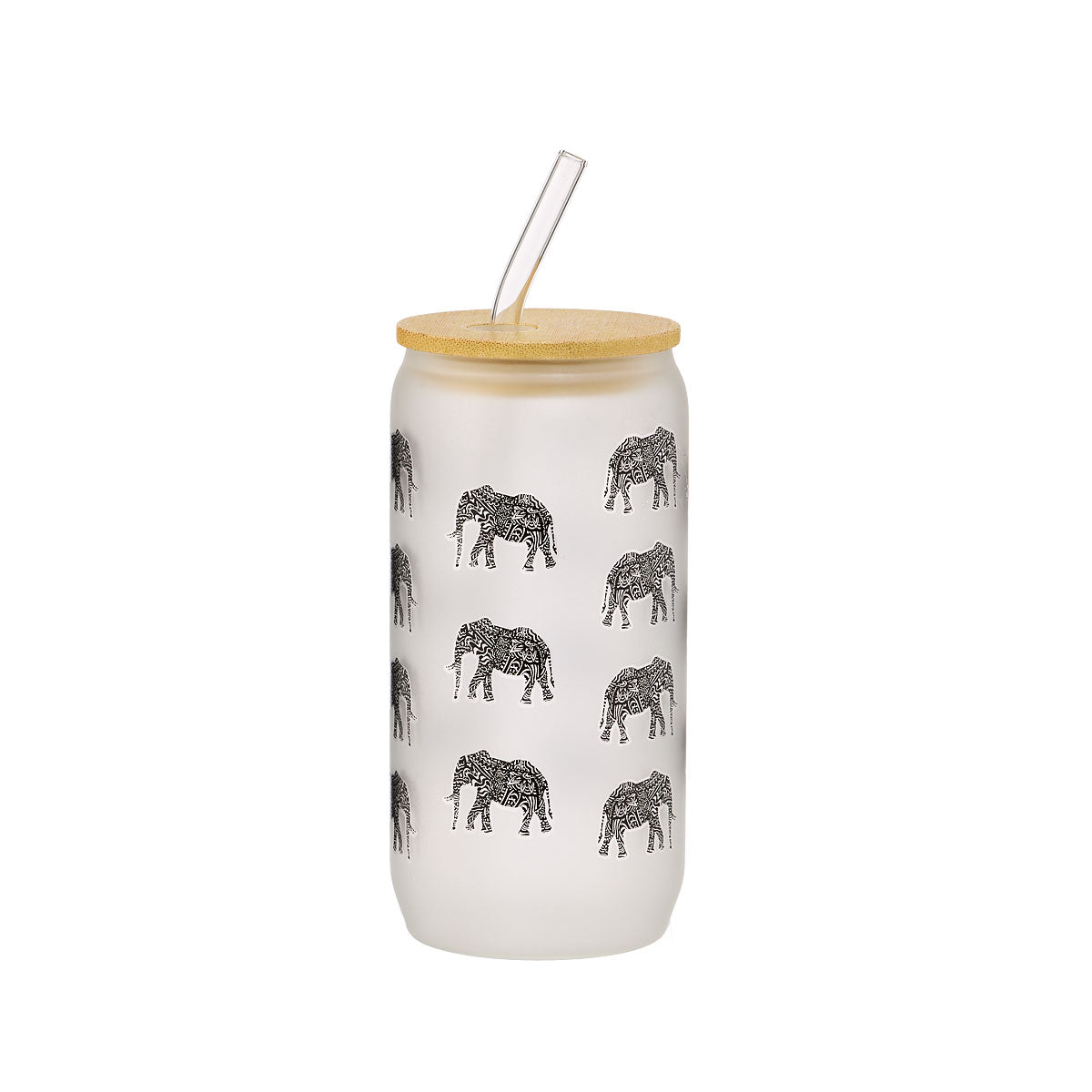 Safari Glass Smoothie Cup Assorted