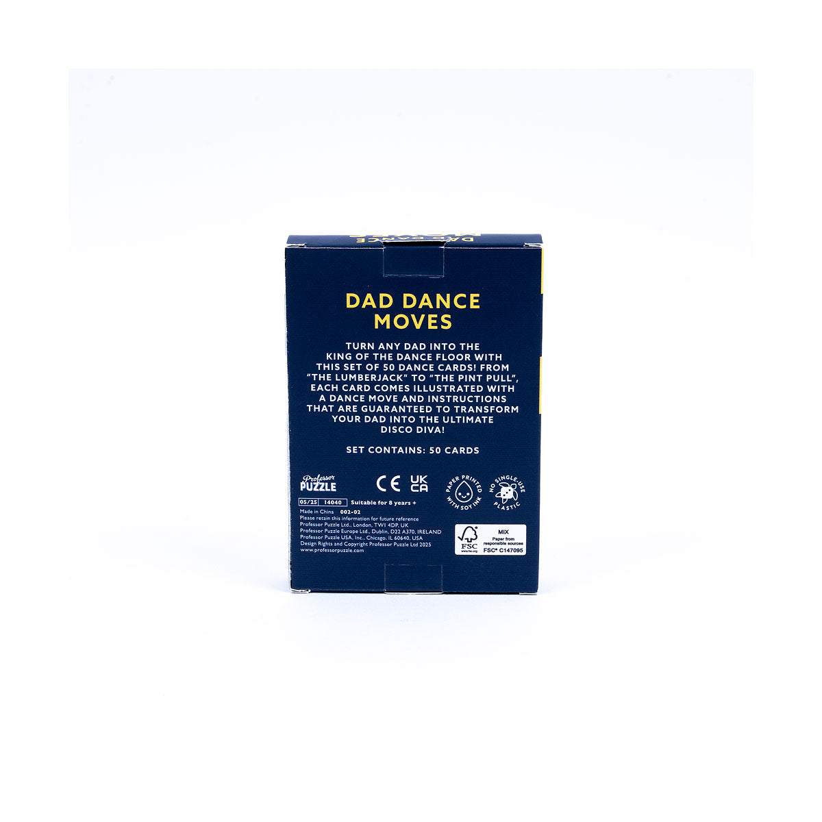 Dad Dance Moves Card Game