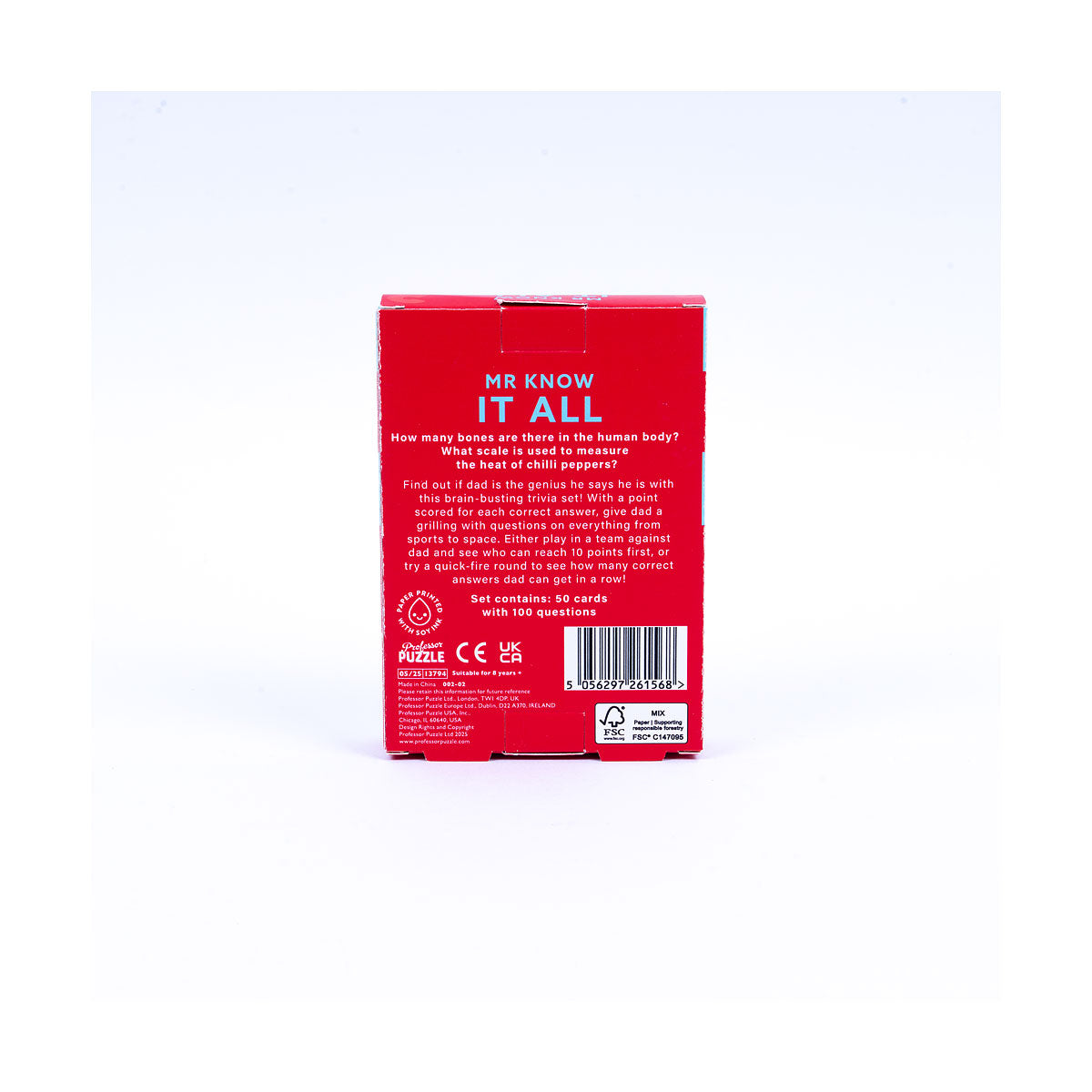 Mr Know It All Card Game