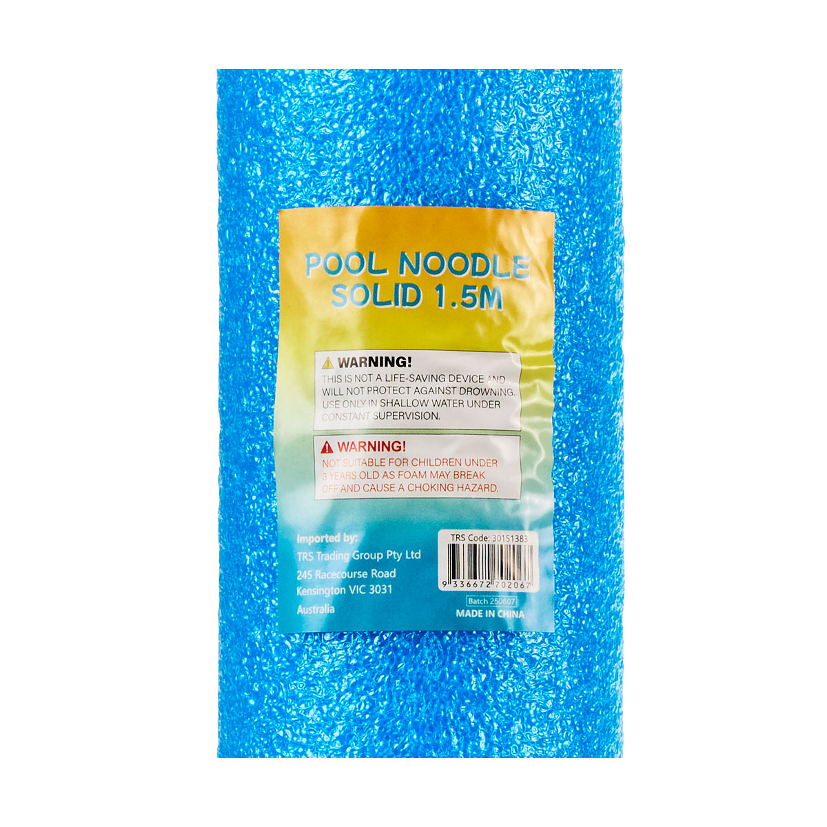 Pool Noodle 1.5m Assorted