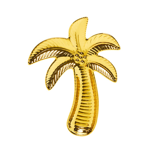Palm Gold Trinket Dish