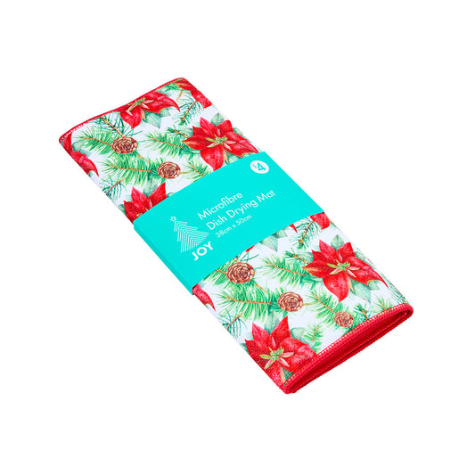 Christmas Dish Drying Mat