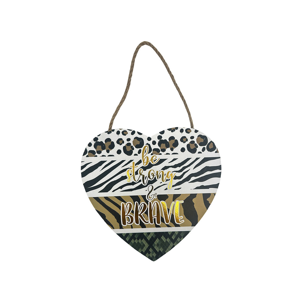 Hanging Plaque Brave/Strength