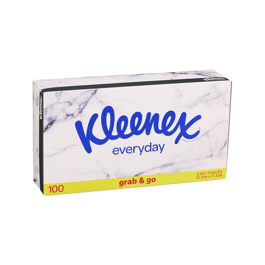 Kleenex Everyday Tissues Grab & Go 2ply 100pk