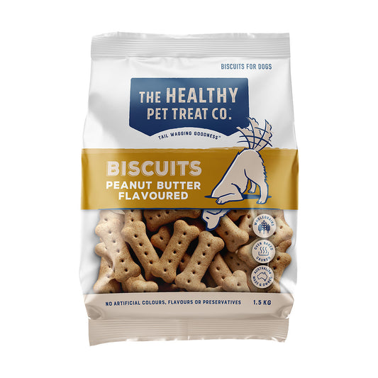 The Healthy Pet Treat Co. Peanut Butter Biscuits 1.5kg