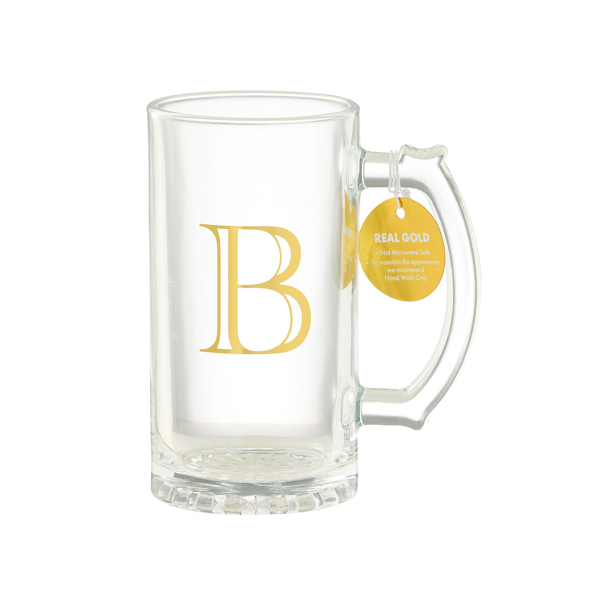 Monogram Beer Glass B/E/T